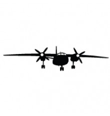 Наклейка «Ан-26 v3»