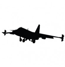 Наклейка «Су-25 v5»