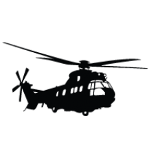 Наклейка «Airbus AS332 Super Puma»