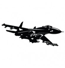 Наклейка «Су-27 v3»
