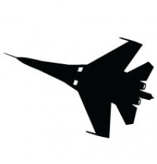 Наклейка «Су-27 v4»