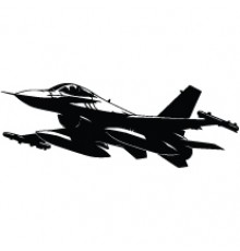 Наклейка «F-16 Fighting Falcon»