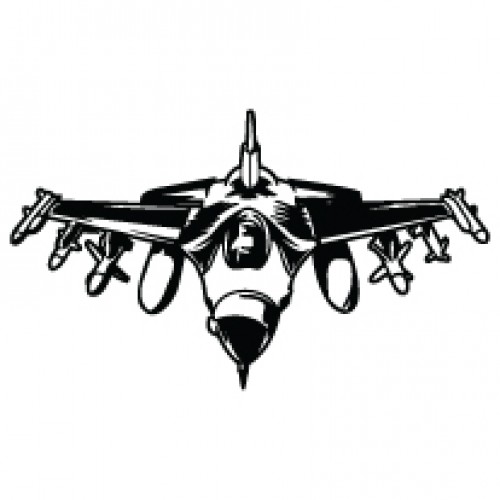 Наклейка «F-16 Fighting Falcon v2»