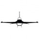 Наклейка «F-16 Fighting Falcon v3»