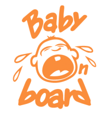 Наклейка «Baby on Board v7»