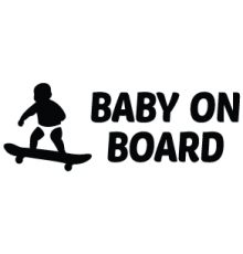 Наклейка «Baby on Board v11»