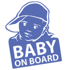 Наклейка «Baby on Board v15»
