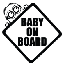 Наклейка «Baby on Board»