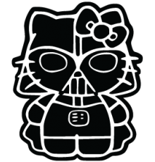 Наклейка «Hello Kitty DWS»