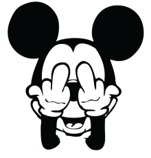 Наклейка «Mickey F»