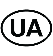 Наклейка «UA»