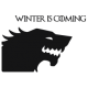 Наклейка «Winter is Coming»