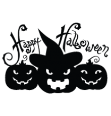 Наклейка «Happy Halloween v3»