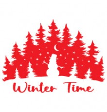 Наклейка «Winter Time»