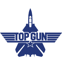 Наклейка «Top Gun»