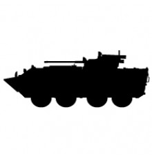 Наклейка «Бронетранспортер БТР-4»