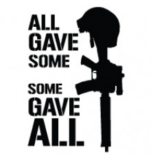 Наклейка «All Gave Some»