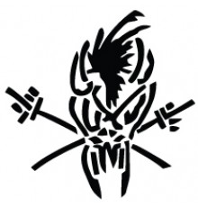 Наклейка «Metallica Scary Guy»