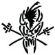 Наклейка «Metallica Scary Guy»