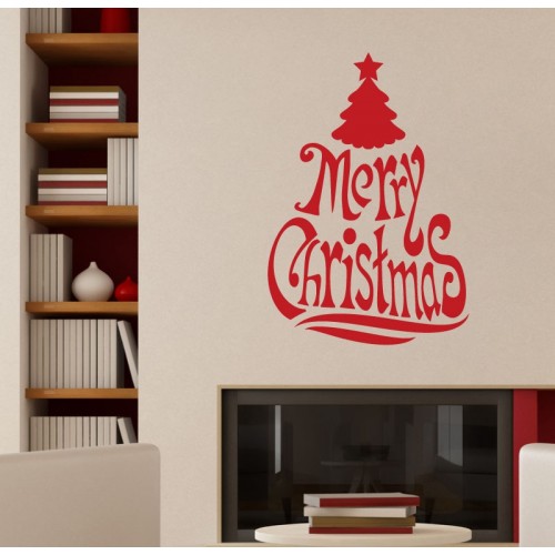 Наклейка «Merry Christmas»