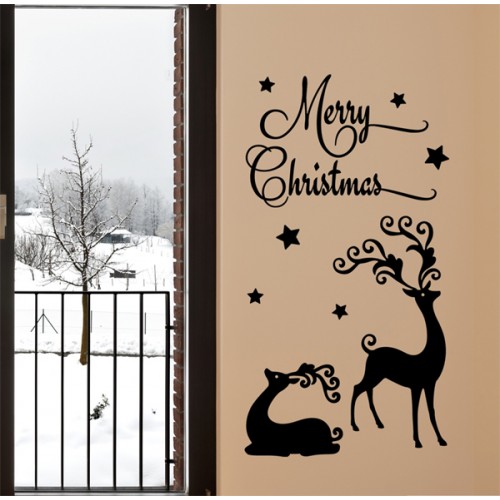 Наклейка «Merry Christmas»