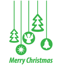 Наклейка «Merry Christmas»