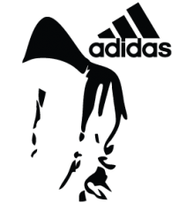 Наклейка «Adidas Gang»