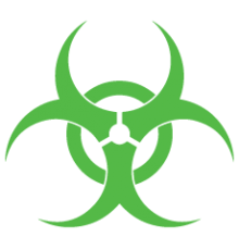 Наклейка «Biohazard»
