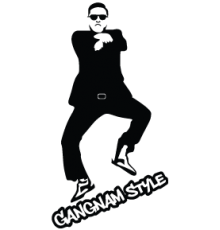 Наклейка «Gangnam Style v2»