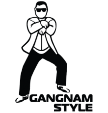 Наклейка «Gangnam Style v3»
