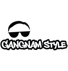 Наклейка «Gangnam Style v4»
