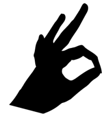 Наклейка «OK»