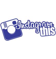 Наклейка «Instagram this»
