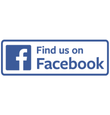 Наклейка «Find Us on Facebook»