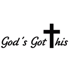 Наклейка «God's Got This»