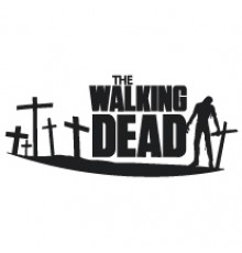 Наклейка «The Walking Dead»