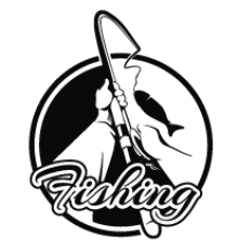 Наклейка «Fishing»
