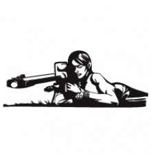 Наклейка «Снайпер»