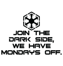 Наклейка «Join the Dark Side»