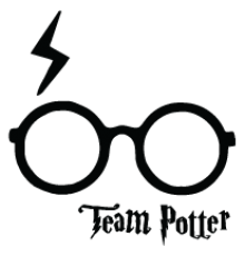Наклейка «Team Potter»