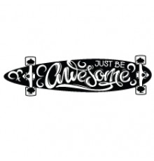 Наклейка «Just Be Awesome»