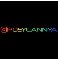 Наклейка «Instagram Logo ваш Нік голографічна»
