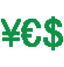 Наклейка «YES»