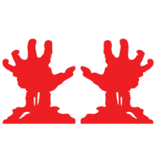 Наклейка «Zombie Hands»
