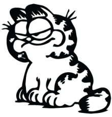 Наклейка «Garfield»
