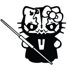 Наклейка «Hello Kitty DMS»