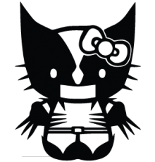 Наклейка «Hello Kitty WS»