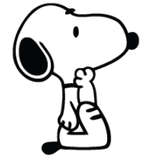 Наклейка «Snoopy»