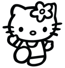 Наклейка «Hello Kitty v2»