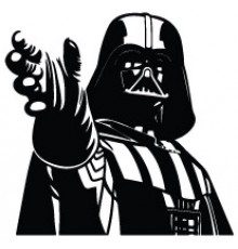 Наклейка «Darth Vader v4»